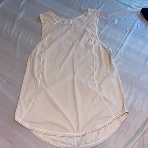 Lululemon muscle tank- light pink